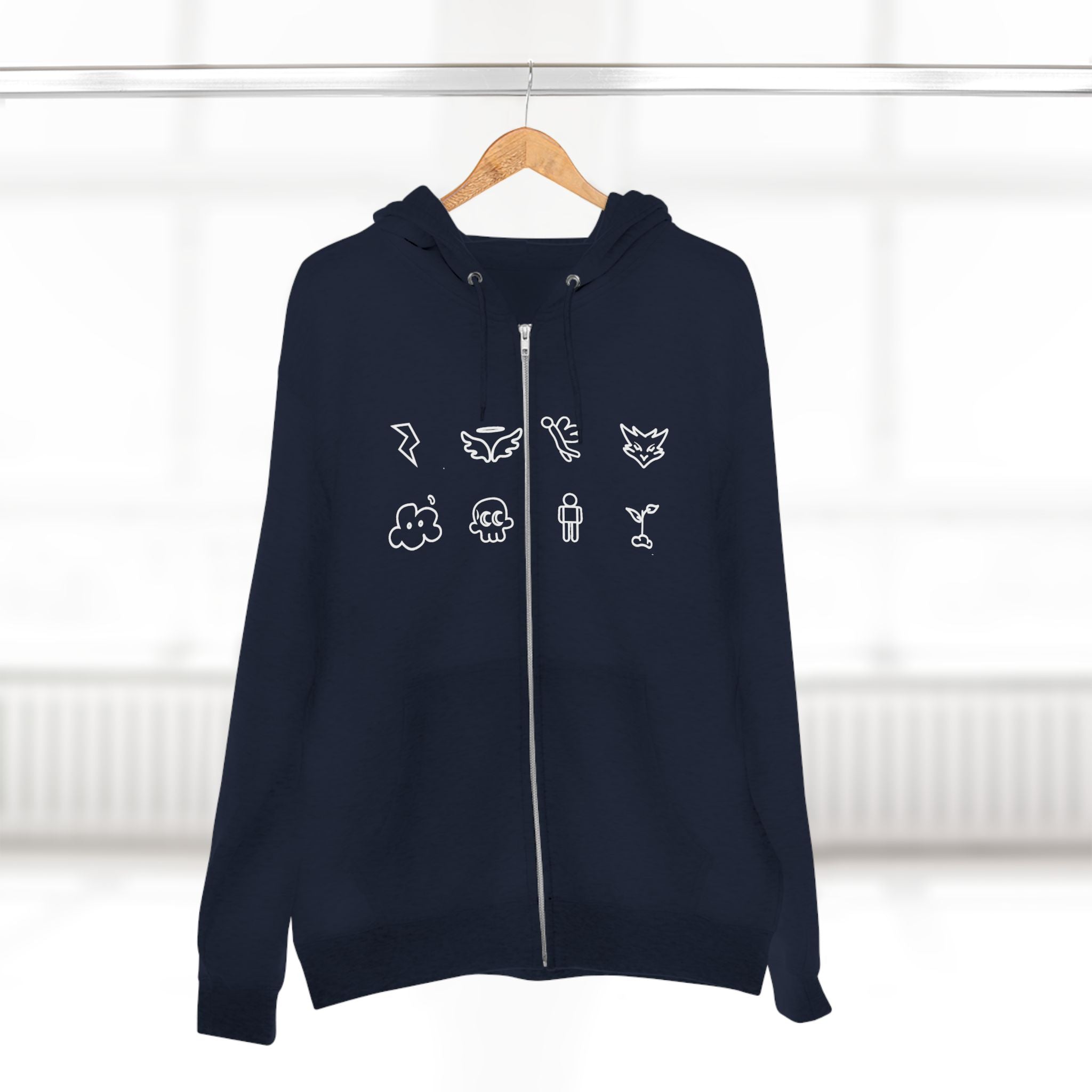 Unisex Zip Hoodie - Shadawi