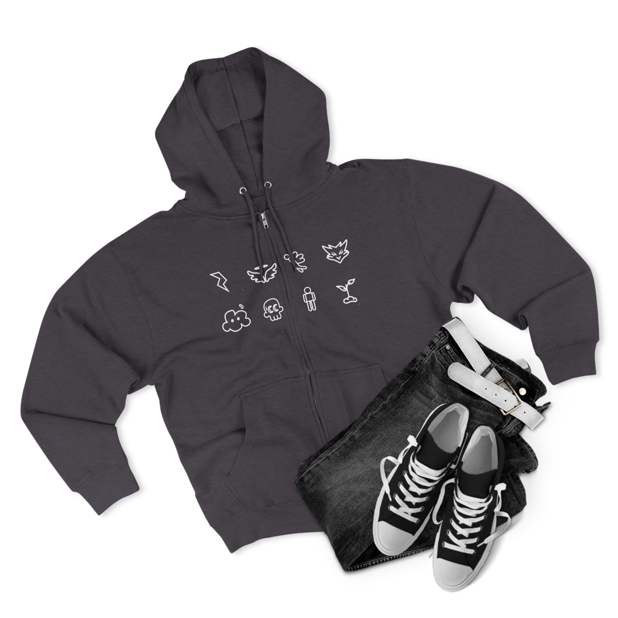 Unisex Zip Hoodie - Shadawi