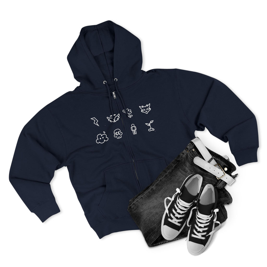 Unisex Zip Hoodie - Shadawi